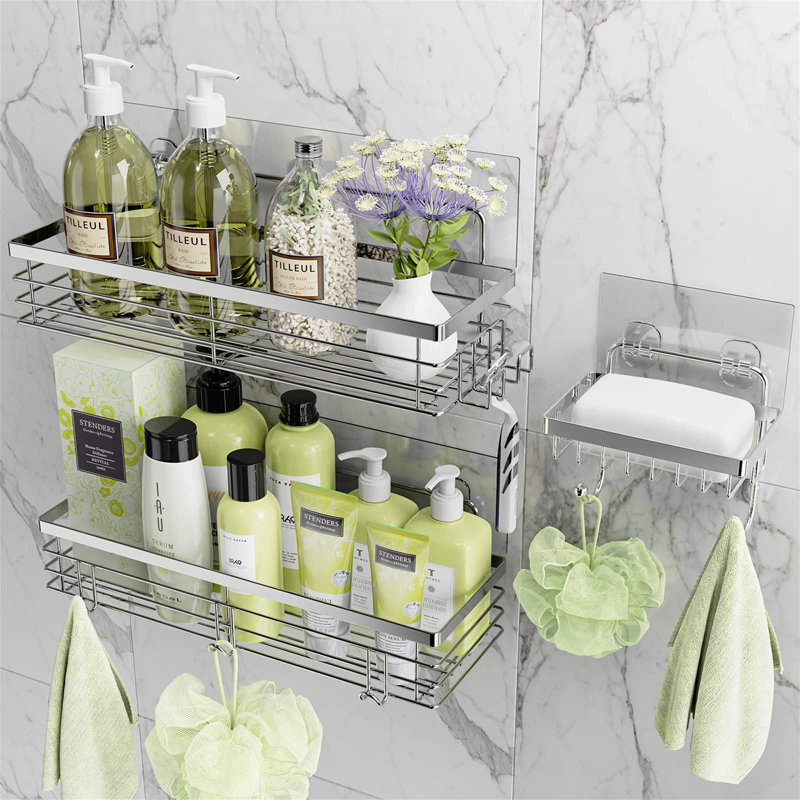 Murph Stainless Steel Shower Caddy