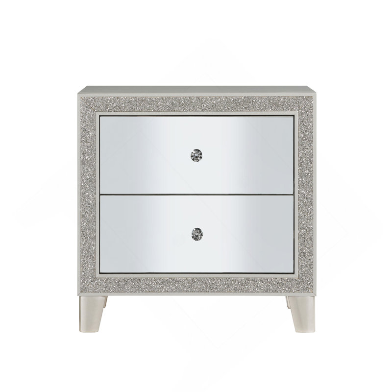 Table de chevet 1 pièce Glam Style