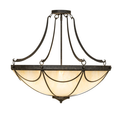 Luminaire suspendu unique à 6 lumières Carousel