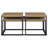 Rosey Mango 3-piece Coffee Table Set