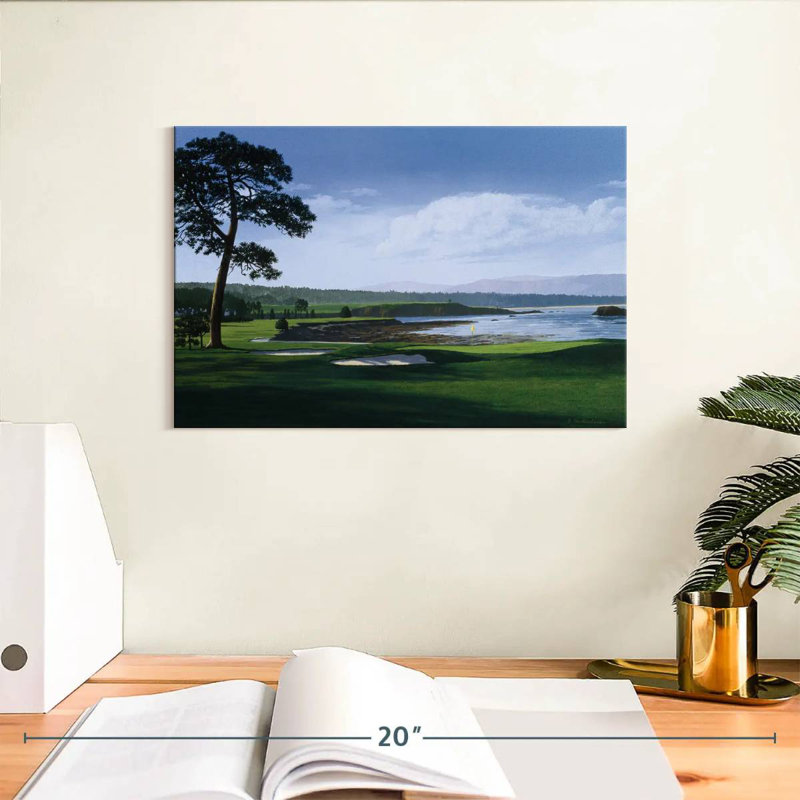 Sireci Golf Course I, 8" H x 12" W
