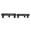 Ensemble de 2 tables basses en teck-1463851815