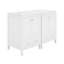 Meuble-lavabo de 48 pouces avec lavabo, tiroir divisé et tablette de porte double couche-118027677