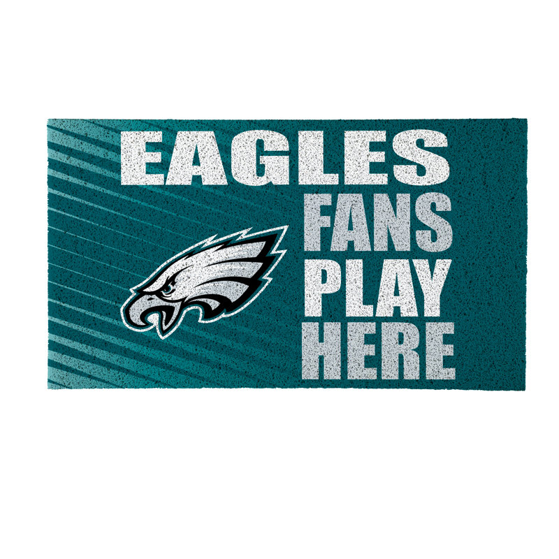 Tapis en PVC Philadelphia Eagles Fan, 28 po x 16 po