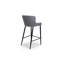 Giorgi Upholstered Velvet Bar Stool with Steel Frame-504265893