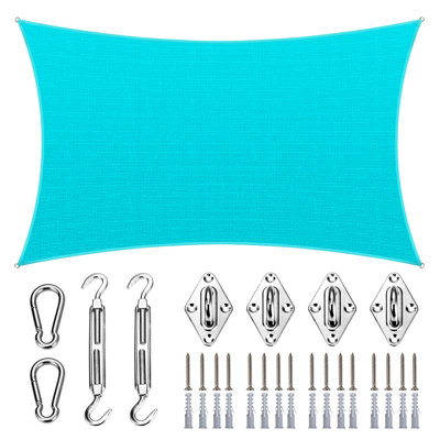 Royal Shade Rectangle Shade Sail With Hardware Kit