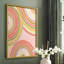 «Abstract Rainbow I», reproduction encadrée - bois massif-17026963-17026955