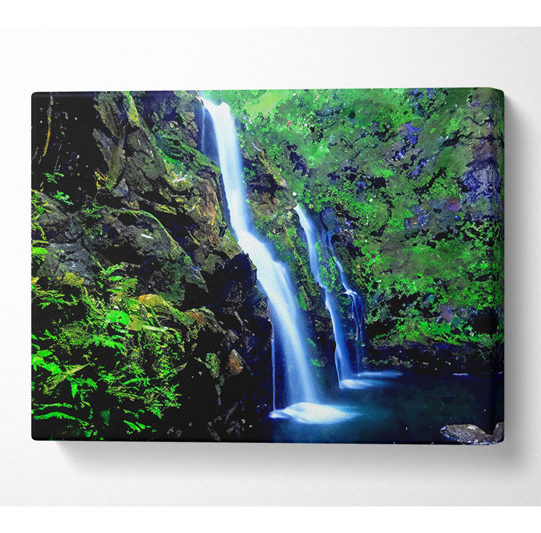 Wasserfall Paradies Trio - Druck