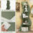 5-Tier Wall Corner Bookshelf Corner Shelf Storage Rack Plant Stand-913284847-913284846