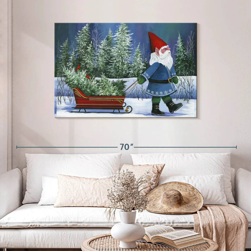 Kelan Nothern Gnome, 30" H x 45" W