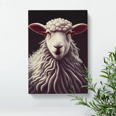 Stunning Sheep - Wrapped Canvas