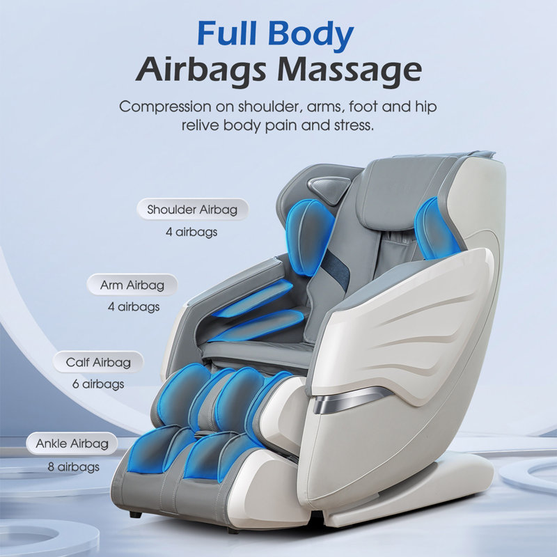 Brand New Update GR8686 Massage Chairs With AI Voice, App Control SL Track Zero Gravity Full Body Massage Recliner