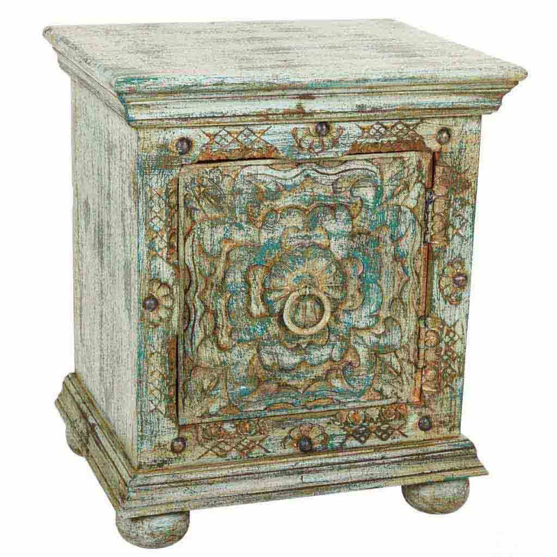 Hersch 50cm W Magnesium Oxide Bedside Table