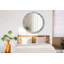 Huldar Glass Flat Wall Mirror