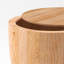 20.87"Vintage Style Bucket Shaped Coffee Table For Office