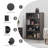 Latitude Run® Gibney Standard Bookcase-923946592-939153331