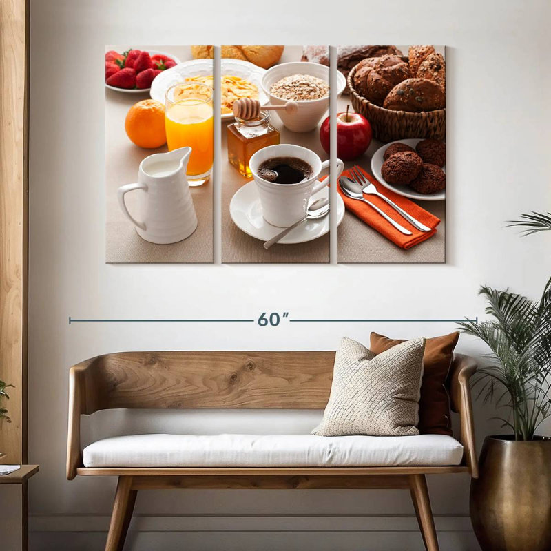 'Satisfying Breakfast, 32" H x 50" W