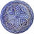 Handmade Ceramic / Porcelain Metal Decorative Plate - Set of