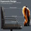 Office Desk Chair With Arms, Adjustable, Swivel, Comfortable Desk Chair, UKFR Certified-287807159
