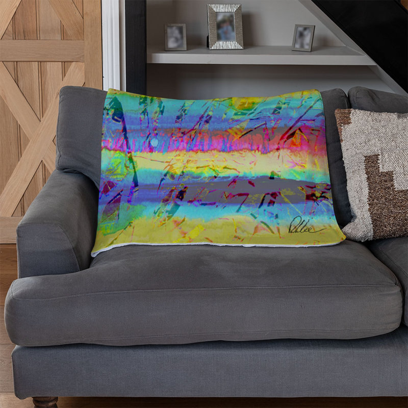 Plourde Quilted Throw Blanket