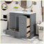 Meuble-lavabo autoportant moderne avec lavabo Modern-105352992