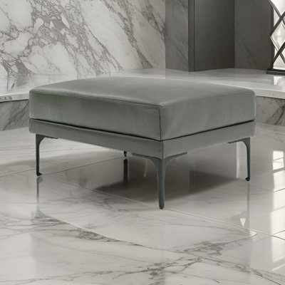 Repose-pieds en cuir Iridiana