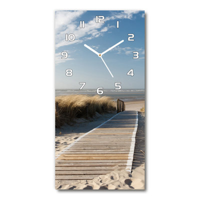 Jaliah Glass Wall Clock