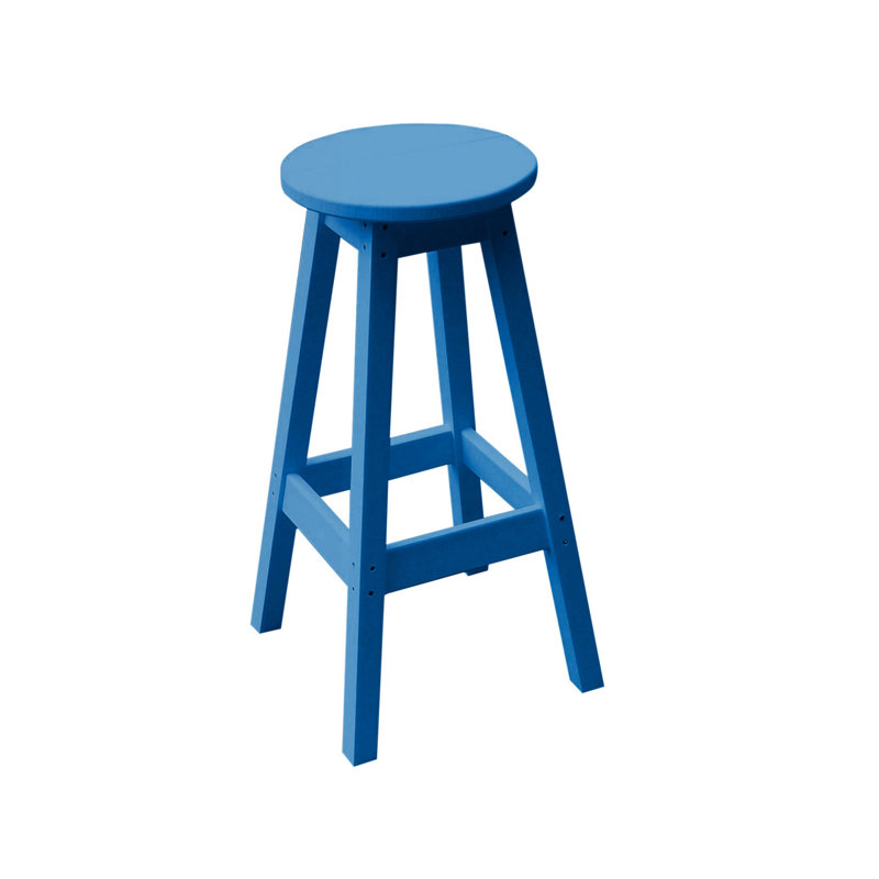 Tabouret de bar Nettie, Bleu