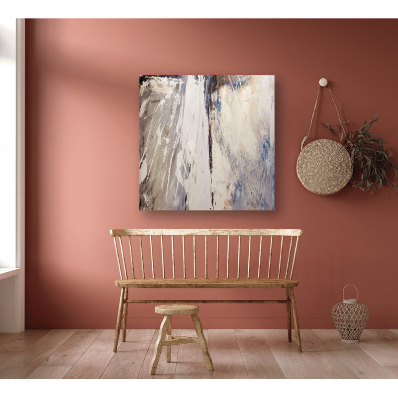 Mountain View - Artist Enhanced Canvas Print, 24" H x 24" W x 1" D, Wrapped Canvas