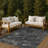 Machine Washable Indoor/Outdoor Chantille ACN2748 Paisley Rug-1992006200-1992006197