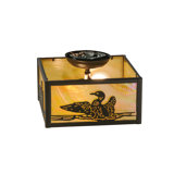 Rustic Lodge 2 - Light Semi Flush Mount