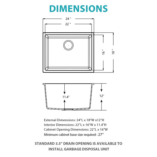 Dimensions du produit