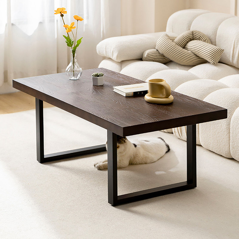 American rectangular end table, 17.7" H x 63" L x 27.6" W
