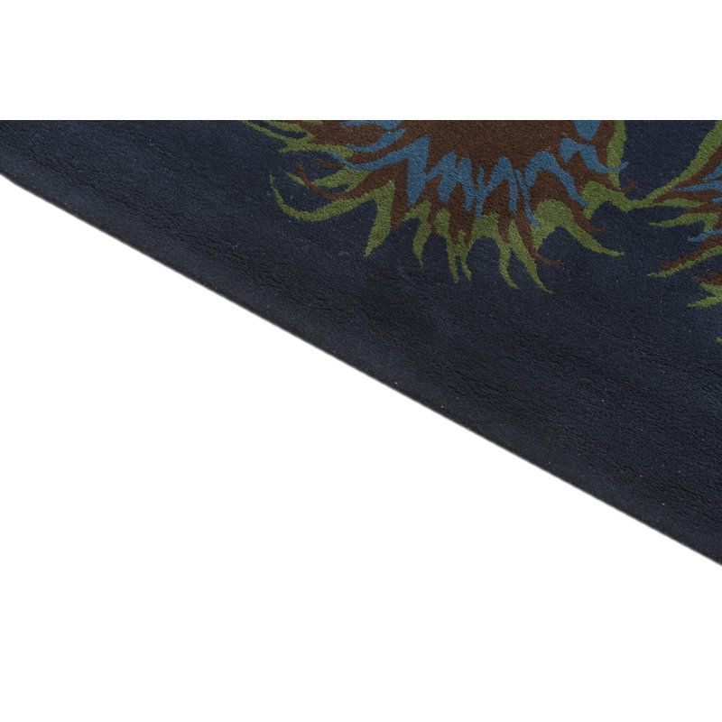 Tapis bleu marine 8 pi Pineland