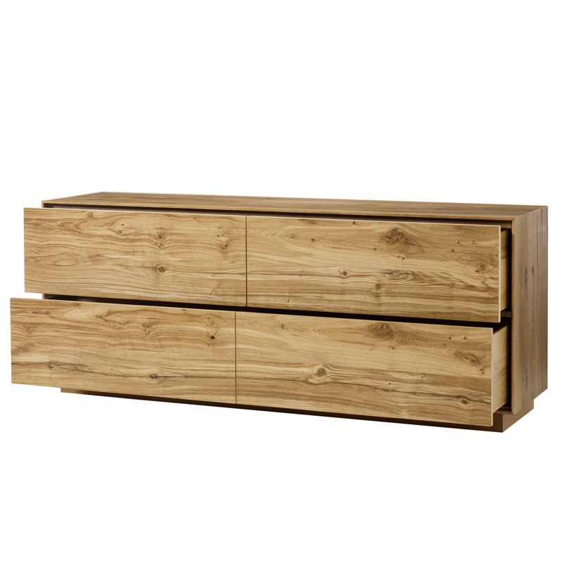 Thomas Bina 4 - Drawer Dresser, Natural Oak
