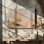«Gentle Color Wash» par Arohika Verma - art mural abstrait - reproduction encadrée matte 48 x 48 (noir)