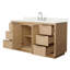 Ensemble de meuble-lavabo simple 60 po avec plateau en quartz Maroni-99459399-99459400-100480820