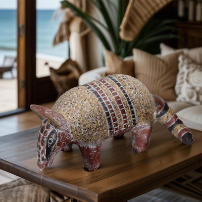 Decorative Colorful Armadillo