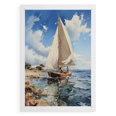 NAUTICAL Series CCDXLV III - Impression sur toile seulement - NON CADRE