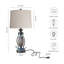 Ensemble de lampes de table 25,5 "rétro avec veilleuse et deux ports USB (ensemble de 2)-329779904