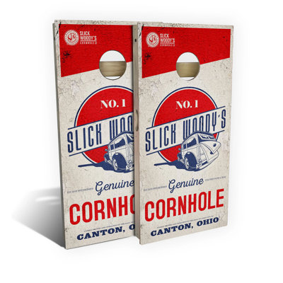Genuine Cornhole Board Set | Includes (2) Boards, (8) Bags & Optional Accessories