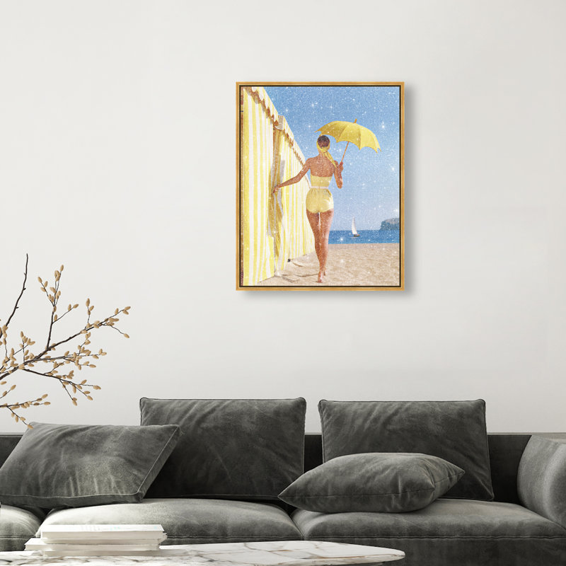 Vogue Cabana II Print by Oliver Gal, 36"H x 45"W, Gallery Wrapped