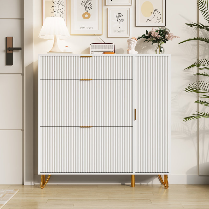 12 Pair Shoe Storage Cabinet