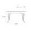 Console de style français en bois sculpté