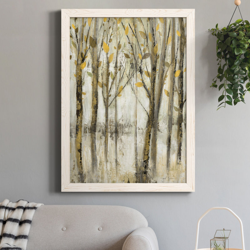 See the Light - Peinture sur toile encadrée, H 20 po x l 17 po x P 1,5 po, Blanc
