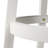 Catt Swivel White Bar Stools with Solid Wood Frame-1423866123