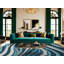 Tapis hawaïen lavable Ocean