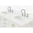 ARIEL Magnolia 60 Double Sink Bathroom Vanity with Top-783485563