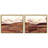 Mauve Mesa Abstract Landscape  2 PC Framed Floater Canvas Set by Haley Knighten-1411903405-1411903407