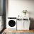 Spacious White Laundry Cabinet With Removable Liners - Accommodate All Dirty Clothes And Practical 31.5 In. Depth 31.12 Height 15.34 Width Modern Design Add A Touch Of Style To Your Area